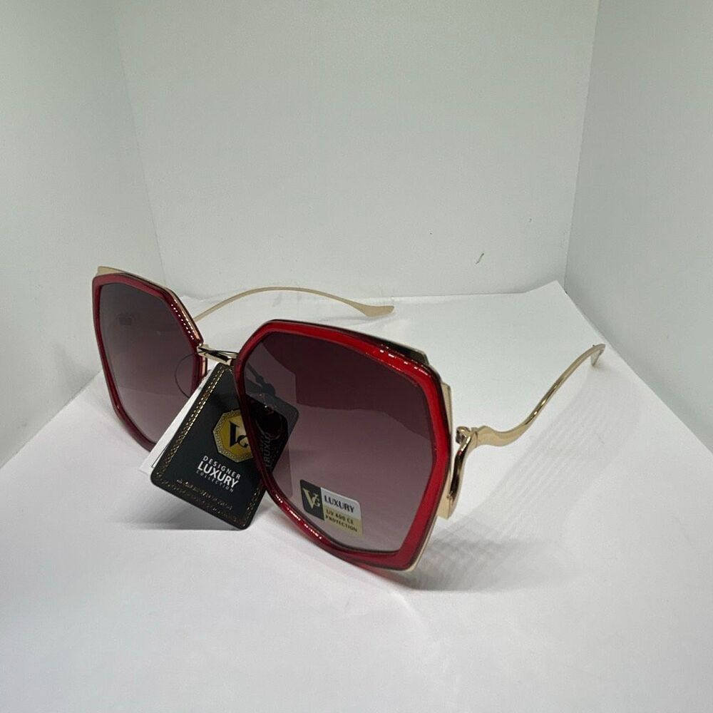 VG Luxury Geometric Oversized Fashion Sunglasses UV400 Designer Style New